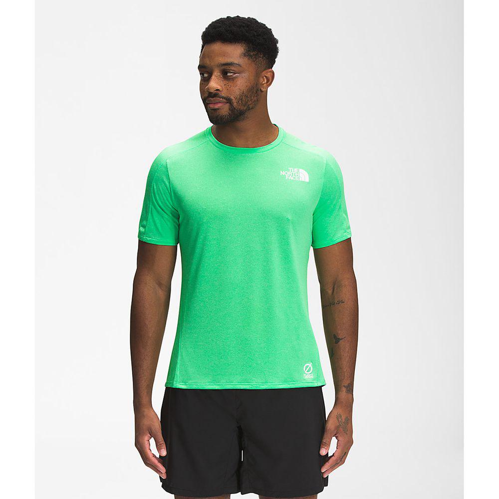 The North Face Flight Better Than Naked™ Κοντό Μανίκι Ανδρικα T Shirt - Πρασινο (AIFV74682)